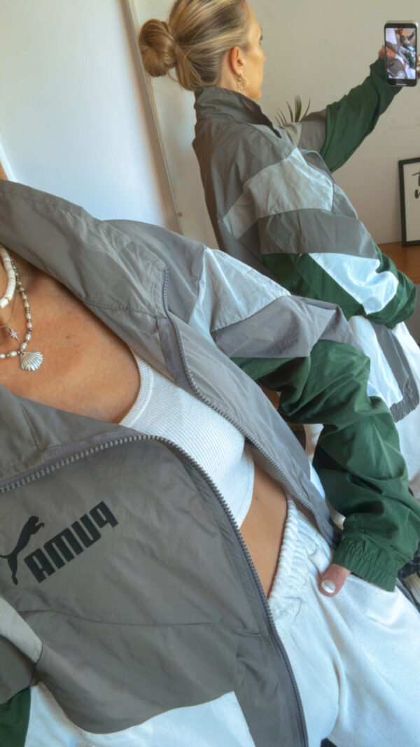 Campera Rompeviento Puma Retro Combinada - Imagen 5