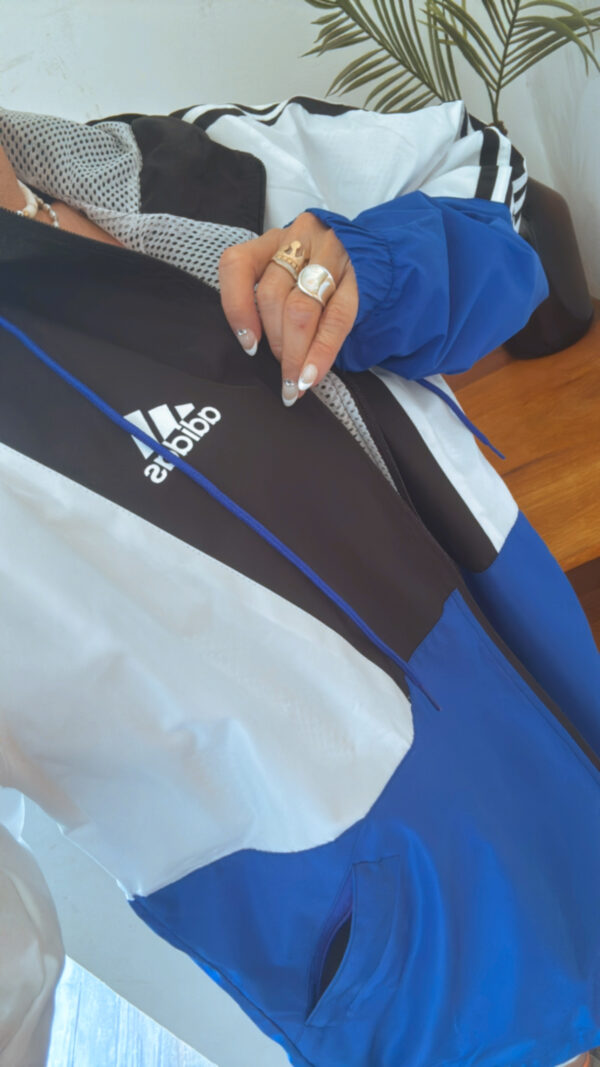 Campera Adidas Rompeviento 90s Big Stripes - Imagen 5