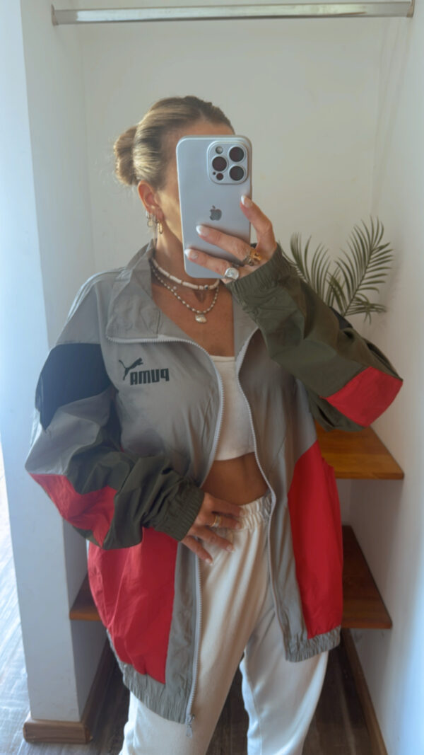 Campera Rompeviento Puma Retro Combinada - Imagen 16