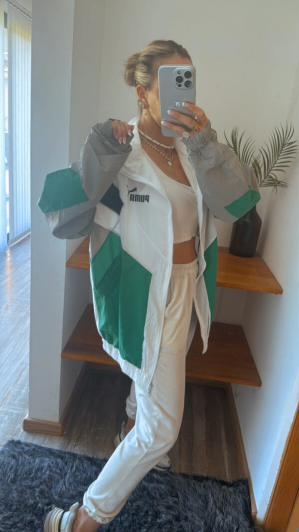 Campera Rompeviento Puma Retro Combinada - Imagen 8