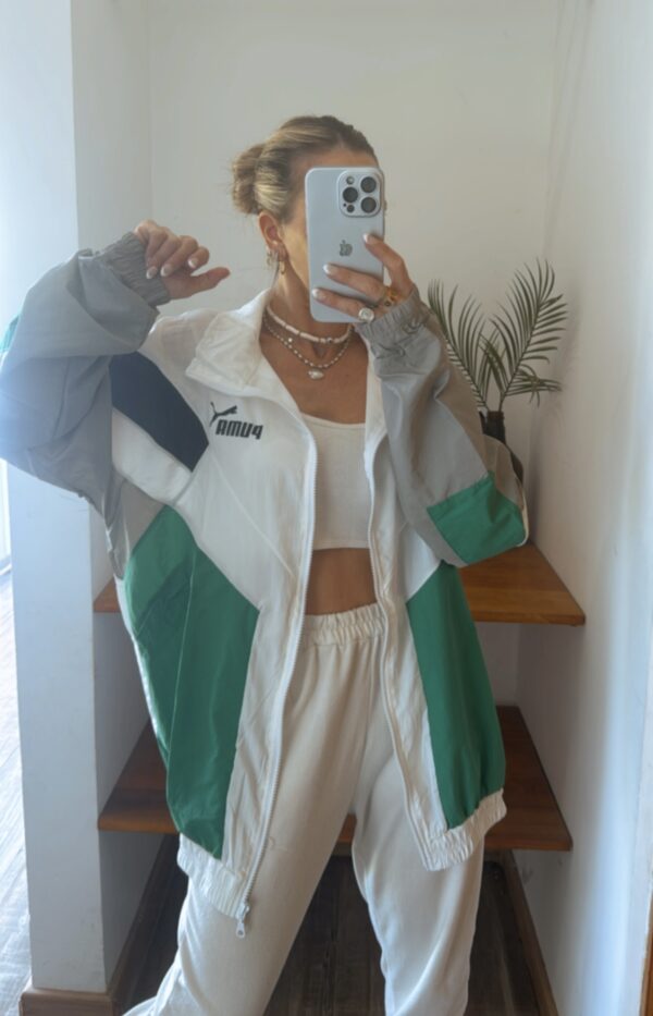 Campera Rompeviento Puma Retro Combinada - Imagen 10