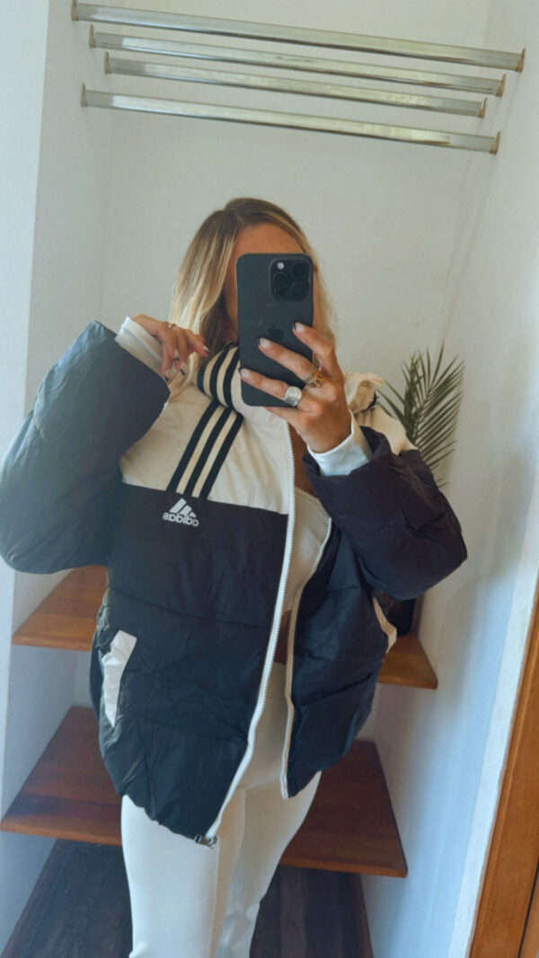 Campera ADIDAS Puffer 3 tiras - Imagen 6
