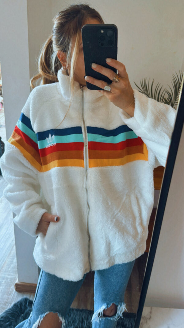 Campera ADIDAS Originals Corderito Multicolor - Imagen 18
