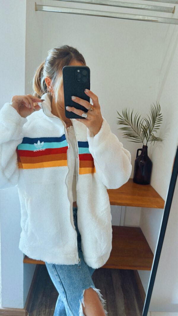 Campera ADIDAS Originals Corderito Multicolor - Imagen 19