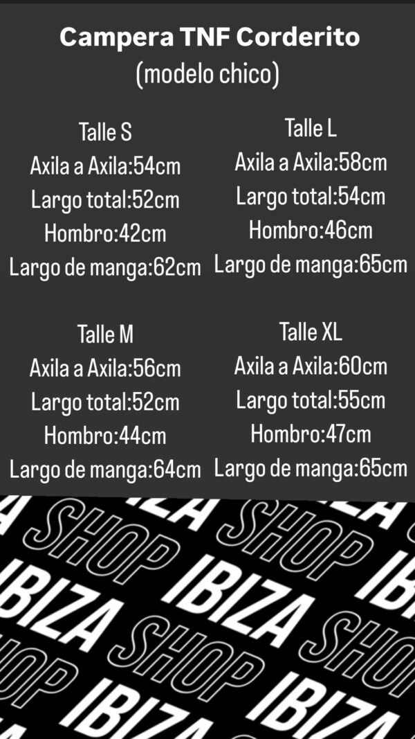 North Face Corderito ( Modelo chico) - Imagen 19