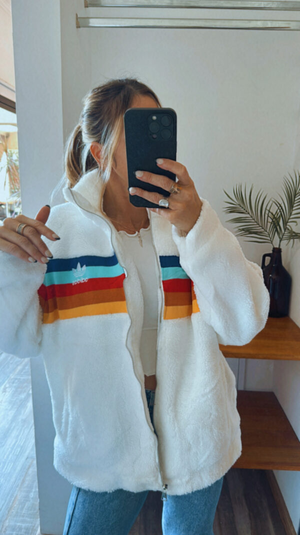 Campera ADIDAS Originals Corderito Multicolor - Imagen 21