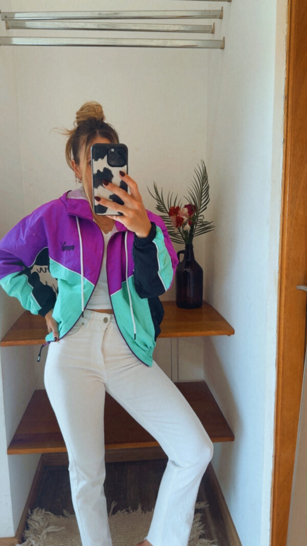 Campera Retro PUMA Rompeviento Corta(Tonos Fuertes) - Imagen 23