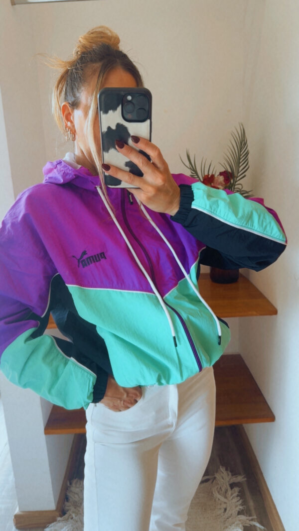 Campera Retro PUMA Rompeviento Corta(Tonos Fuertes) - Imagen 19