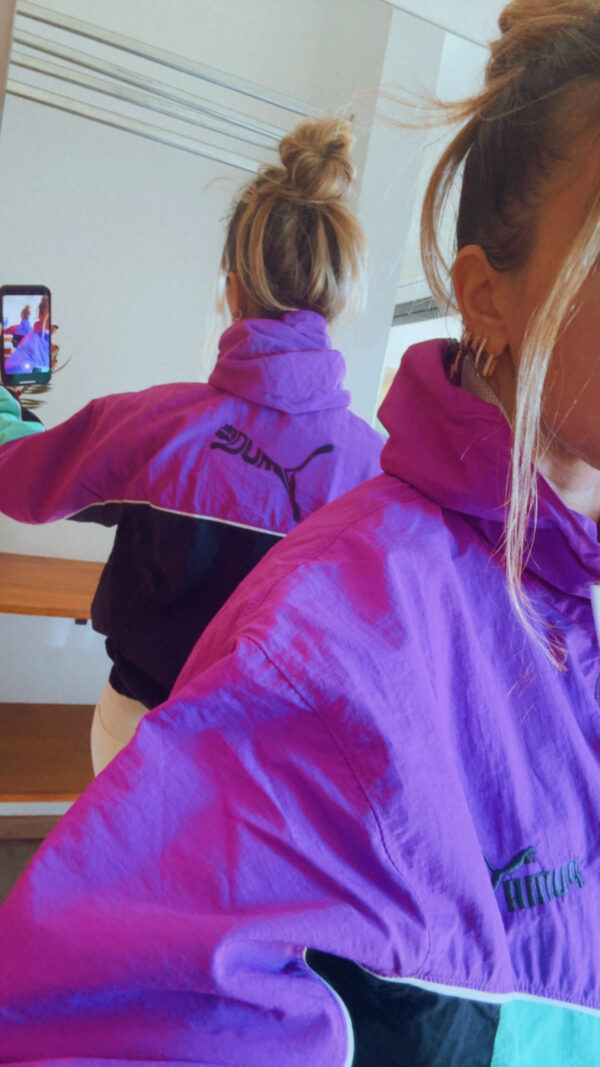 Campera Retro PUMA Rompeviento Corta(Tonos Fuertes) - Imagen 17