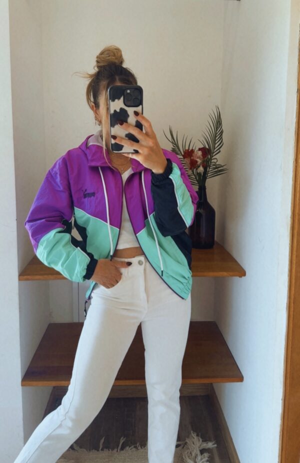 Campera Retro PUMA Rompeviento Corta(Tonos Fuertes) - Imagen 24
